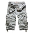 thumbnail image 1 of Bermuda Short Hombre Casual Playa Suelto Cargo Bolsas A, 1 of 2