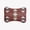 Rust, variant on Simply Daisy Sagebrush Fish Shape Pet Feeding Mat for Cats