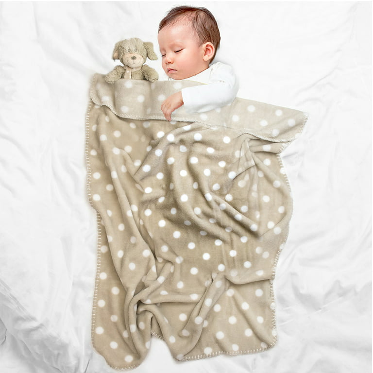 JOIE BEAN Baby Blanket and Stuffed Animal Set for Boys, Girls