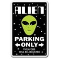 thumbnail image 1 of Alien Signe Espace de Stationnement Extraterrestres Zone 51 Science-Fiction Intérieur/extérieur 20" de Haut, 1 of 4