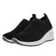 thumbnail image 2 of Tenis cuña Danna color negro 22 Dorothy Gaynor Tenis cuña Danna color negro 22, 2 of 6