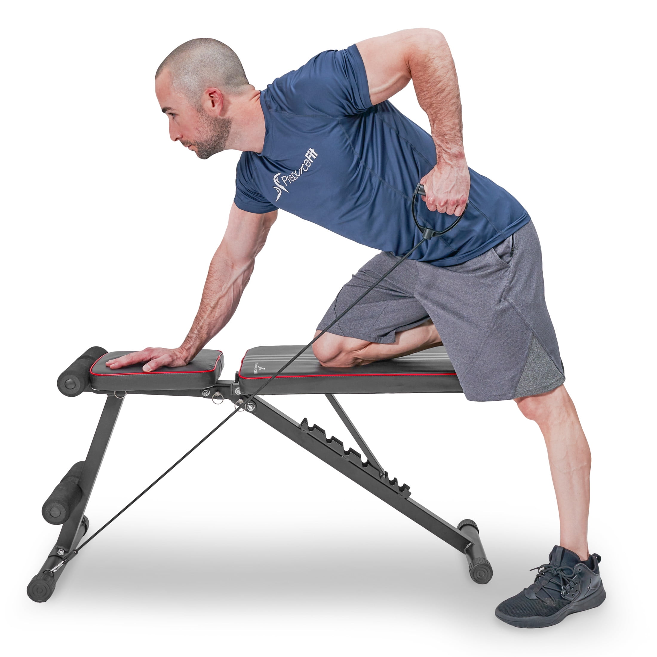 ProsourceFit Adjustable Weight Bench for Home and Gym Strength Training
