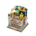 thumbnail image 2 of DIY Crafts Miniature Dollhouse 3D Puzzles With LED Lights Desktop Decor Assemble D, 2 of 9