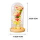 thumbnail image 3 of Luz de noche LED con 3 adornos de cristal rosa para San Valentn, 3 of 6