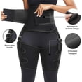 thumbnail image 6 of High Waist Trainer Thigh,3-in-1 Trimmer Fitness Weight Butt Lifter Slimming Support Belt Hip Enhancer Shapewear Thigh Trimmers for Women, 6 of 7