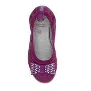 Lelli Kelly Girls LK9716 Glitter Bow Ornament Ballerina / Ballet Flats