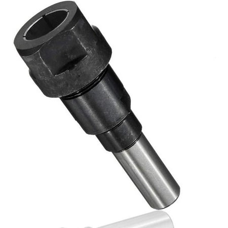 

1/2 Inch Shank Router Collet Extension Chuck Accepts 1/2-inch Shank Bits Extends The Router Bit an tional 2-1/4