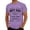 Purple@GC@, variant on CONZONE Mens Fathers Day Tshirts Short Sleeve T-Shirts for Men Crew Neck Letter Graphic Casual Summer Tee Tops