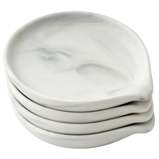 Soporte Para Cucharas Soporte Para Cucharas De Cerámica Para Encimera De Cocina Apto Para Lavavajillas Decoración De Mármol Soporte Para Cucharas Para Cocina 35 Pulgadas
