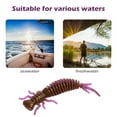thumbnail image 3 of Maoww 10pcs Simulation Insect Baits Portable Fishing Lures Reusable Soft Fishing Baits 75MM Type A, 3 of 8