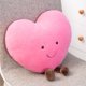 thumbnail image 3 of Red Love Heart Plushie Stuffed Fly Wings Plush Toy Plush Pink Heart Office Decor Cushion for Girl Nap Sleep Pillow for Her Gift, 3 of 5