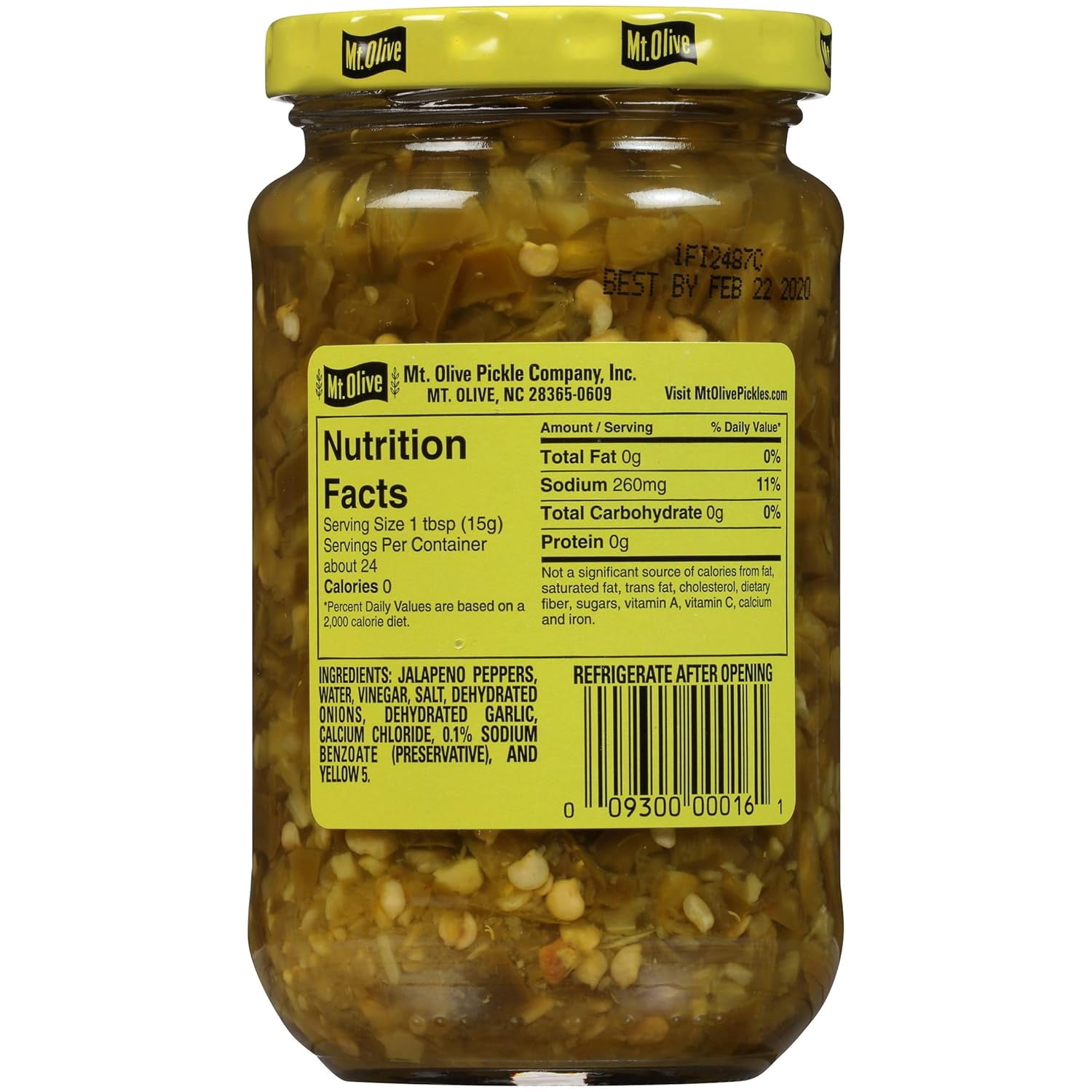 Mt. Olive Diced Jalapeno Peppers 12 Ounce (Pack of 3)