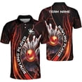 thumbnail image 5 of Personalized Name Bowling Polo Shirts 3D for Men and Women, Bowling Shirt, Bowling Shirts for Men Team Bowling Shirt (Purple, 5XL), 5 of 9