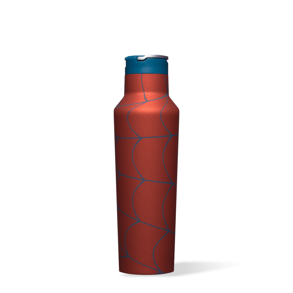 Gourde Spider-Man En Acier Inoxydable 750 Ml - Avec Paille, Isolée, Sans BPA - Pour Enfants Et Adultes - 6