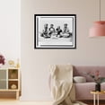 thumbnail image 3 of Historic Framed Print, [Cairo(?). Group of four natives], 17-7/8" x 21-7/8", 3 of 9