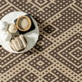 thumbnail image 6 of nuLOOM Leith Geometric Cotton-Blend Area Rug, 8' x 10', Natural, 6 of 9