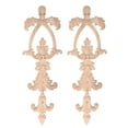 thumbnail image 1 of Miangastore Cabinet Onlay Applique Rectangular Shape Decorators 2Pcs 12.4X3.9X0.4In, 1 of 9