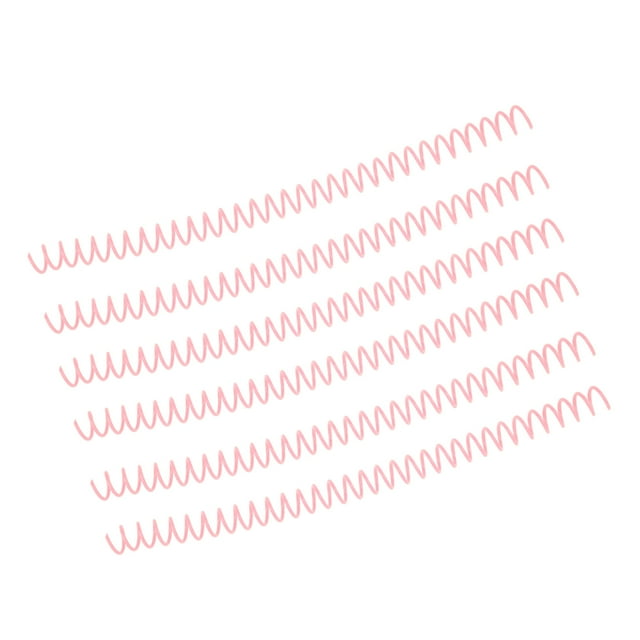 Peigne pour Reliure de Feuilles, Spirale de Reliure 30 Trous pour Page Rose