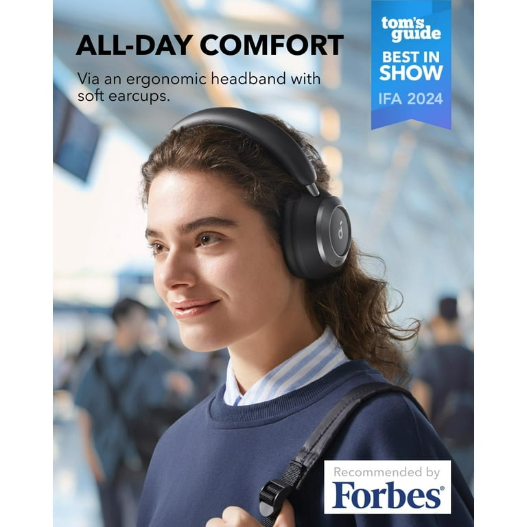 Soundcore Space One Pro by Anker, Adaptive Active Noise
