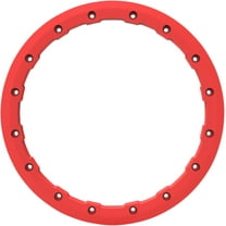 AMS 15" Red Beadlock Ring (15B04)