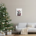 thumbnail image 3 of Stupell Industries Cow in Christmas Sweater Holiday Painting Gallery Wrapped Canvas Art Print Wall Art, 16 x 20, 3 of 8