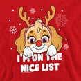 thumbnail image 2 of Paw Patrol Skye Nice Christmas List Unisex Adult Crewneck Sweatshirt, 2 of 5