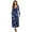 Blue Dragonfly Starry, variant on FKELYI Womens Fall Maxi Dress Retro Flower Print V-Neck Long Sleeve Casual Dress with Pocket A-Line Flowy Tiered Dresses for Spring Winter, S