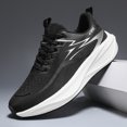 thumbnail image 5 of Men's Breathable Mesh Sneakers with Shock-Absorbing Sole & Anti-Slip Sole - Low-Top Athletic Running Suitable for Training, Gym, Outdoor, Plus Sizes Available, Spring/Summer Collection, 5 of 8