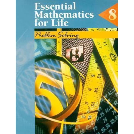 Pre-Owned Essential Mathematics for Life: Book 8 : Problem Solving (Paperback) 0028026144 9780028026145