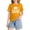 Gold, variant on Kids Graduation Squad Graphic Short Sleeve Tee Round Neck Loose Fit T-Shirt Casual School Grad Party Top for Boys Girls