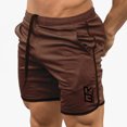 thumbnail image 1 of Faithtur Men Summer Swim Shorts Solid Color Elastic Waist Swimming Trunks, 1 of 2