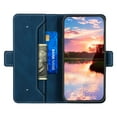 thumbnail image 4 of SaniMore Samsung Galaxy A14 5G Case (6.6 inch 2023), PU Leather Wallet Rfid Blocking Card Slots Cover with Magnetic Closure Flip Kickstand Full Protective Shockproof Folio Shell, Blue, 4 of 7