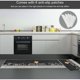 thumbnail image 5 of 2-Pack Non-Slip Kitchen Mats - Chef Hat Design, Washable, 40x120cm + 40x60cm, for Kitchen Dining, 5 of 5