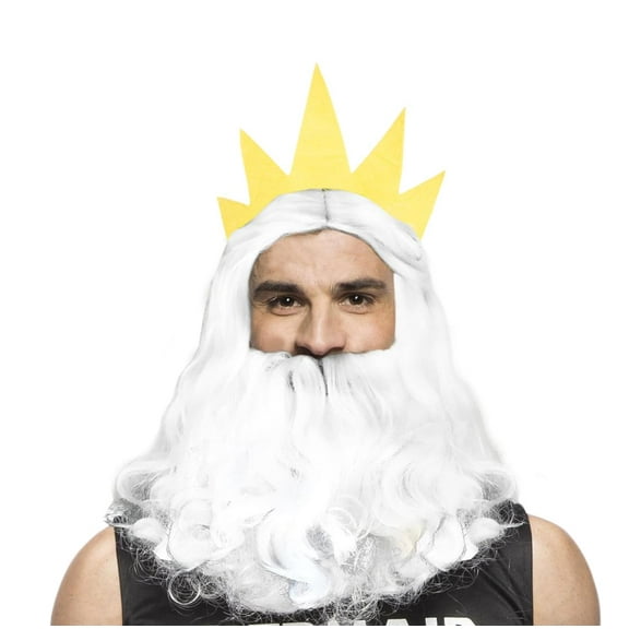 Triton Wig Adult Costume Accessory - One Size