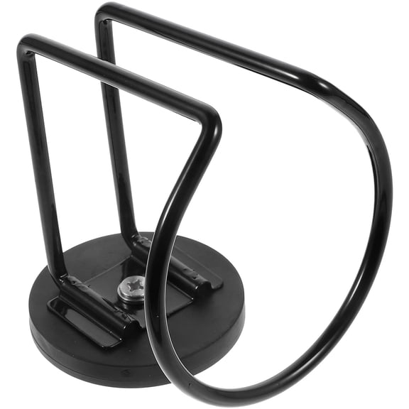 COMPUKAS Black Metal Magnetic Drink Holder Cup Bracket for Car Boat RV