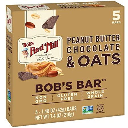 Bobs Red Mill Bar Oat Pb Choc 5Pk, 8.67 Oz (Pack Of 6)