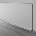 thumbnail image 3 of White Vinyl Wall Base 2-1/2 inch X 40 ft Non Glue Wall Base Trim Durable and Flexible - Easy Install Vinyl Floor Base That Resists Scuffing, Cracking and is Ideal to Use All Around Your Home., 3 of 7
