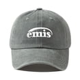 thumbnail image 1 of Gorra de béisbol Emiss Anime para hombre y mujer, estilo hiphop, de mezclilla, 1 of 1