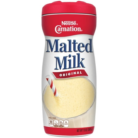 (2 pack) (2 Pack) CARNATION Original Malted Milk Mix 13 oz. Cannister