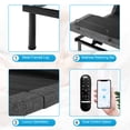 thumbnail image 3 of Queen Adjustable Bed Frame with Massage, Pillow-Tilt, Head and Foot Lift, Adjustable Height Bed Base with Wireless Remote & USB Ports, Zero Gravity , Anti-Snore, Smart APP Control, 3 of 8