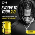 thumbnail image 3 of C4 Original Pre Workout Powder, 150mg Caffeine Energy Formula with Beta Alanine & Creatine for Endurance, Focus & Performance, Preworkout for Men & Women – Strawberry Margarita, 60 Servings, 3 of 6