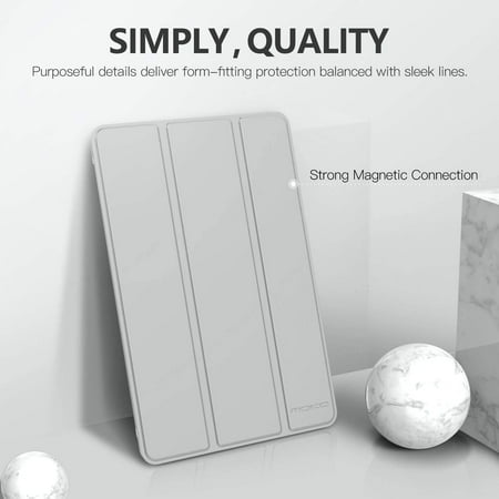 MoKo Beschermhoes voor nieuwe iPad Mini 5e generatie 7,9 inch 2019/iPad Mini 4 2015 – Slim Lightweight Smart Shell Stand Cover met Translucent Frosted Backprotector, met Auto Wake/Sleep - Roségoud MoKo Beschermhoes voor nieuwe iPad Mini 5e generatie 7,9 inch 2019/iPad Mini 4 2015 – Slim Lightweight Smart Shell Stand Cover met Translucent Frosted Backprotector, met Auto Wake/Sleep - Roségoud