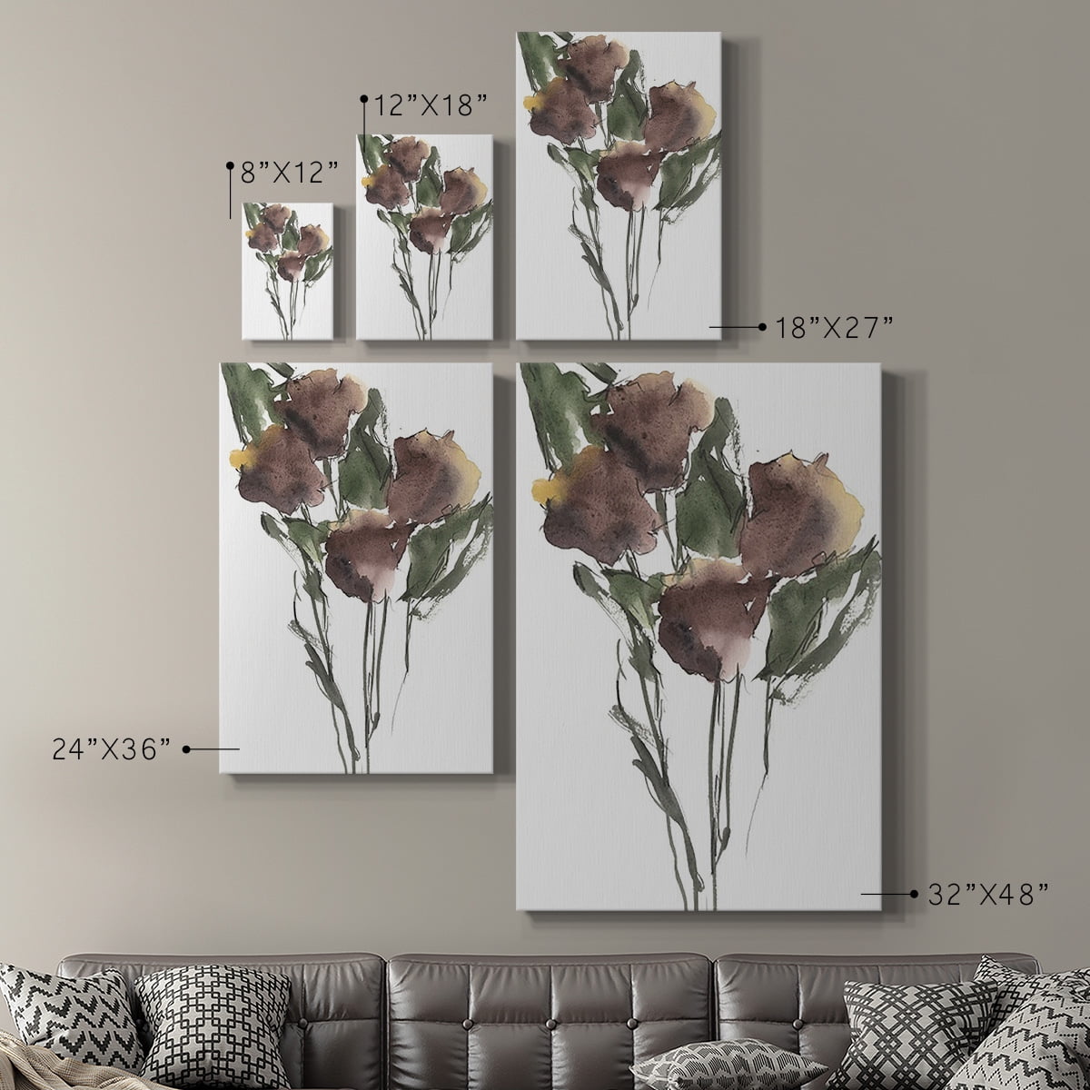 Growing Wild I Premium Gallery Wrapped Canvas - Ready to Hang