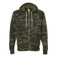 thumbnail image 1 of Independent Trading Co. Sweat à Capuche Léger Unisexe à Fermeture Éclair Complète, TG, 1 of 2