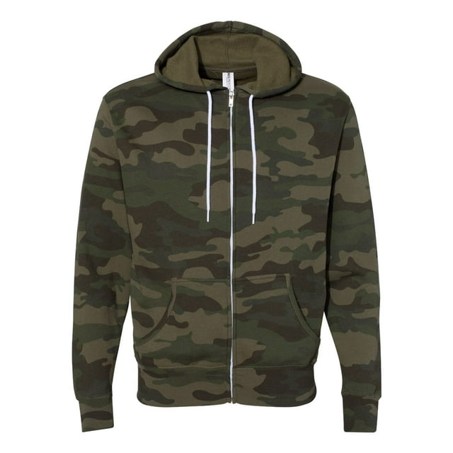 Independent Trading Co. Sweat à Capuche Léger Unisexe à Fermeture Éclair Complète, TG