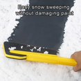 thumbnail image 4 of Car Snow Brush Adjustable Ice Scraper 2-in-1 Winter Car Windshield Window Snow Frost Removal Cleaning Tools Ergonomic Foam Grip Extends Up 3, 4 of 7
