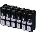 thumbnail image 1 of Caddy de Rangement pour Piles AA par Storacell, Noir, Contient 12 Piles (Non Incluses), 1 of 2