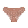 thumbnail image 4 of adviicd Panties for Women Pack High Waist Women's Underwear Matte Rose Gold X-Large, 4 of 5