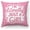 I''m Literally Just a Girl-pink, variant on Cute Animal Alphabet Throw Pillow Case, Colorful Rainbow ABC Letters Decorative Cotton Linen Cushion Covers for Playroom Kids Couch Bedroom Nursery Toddler Classroom Decor, 18x18 Inch