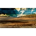 thumbnail image 2 of Jasper, Sisa 14x10 White Modern Wood Framed Museum Art Print Titled - Big Sky Country, 2 of 4